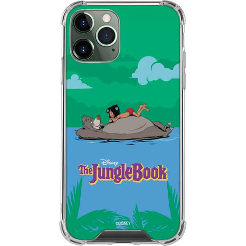 Disney Jungle Book Mogli and Baloo Swim iPhone 12 Pro Clear Case