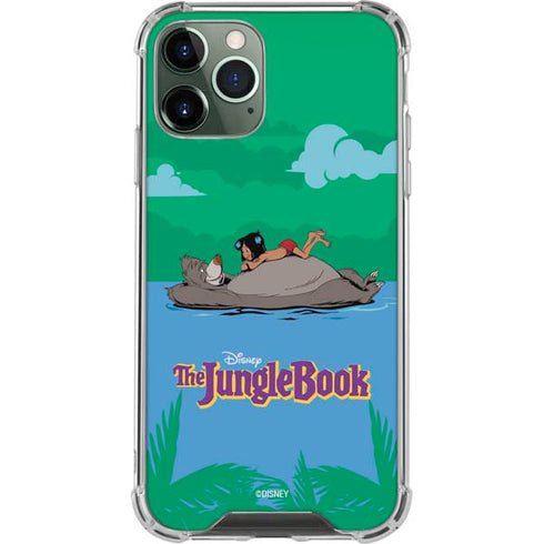 Disney Jungle Book Mogli and Baloo Swim iPhone 12 Pro Max Clear Case