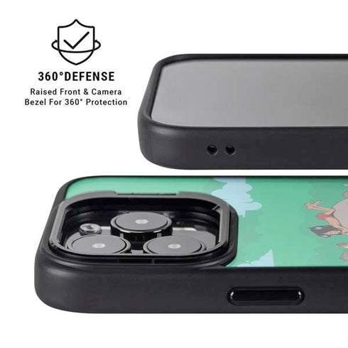 Disney Jungle Book Mogli and Baloo Swim iPhone 13 Pro Kickstand Case