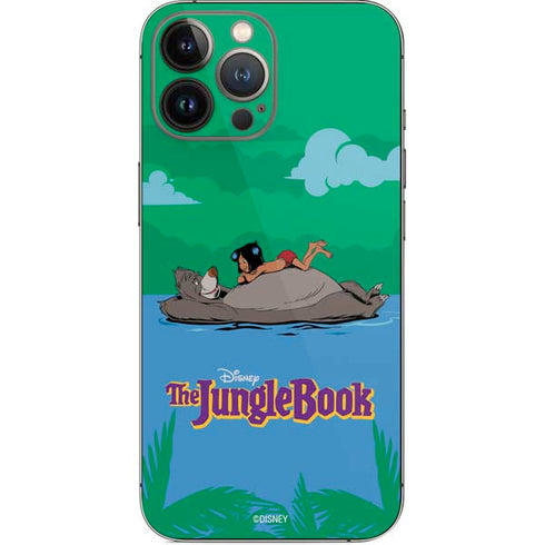 Disney Jungle Book Mogli and Baloo Swim iPhone 15 Pro Max Skin