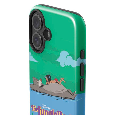 Disney Jungle Book Mogli and Baloo Swim iPhone 16 Impact Case