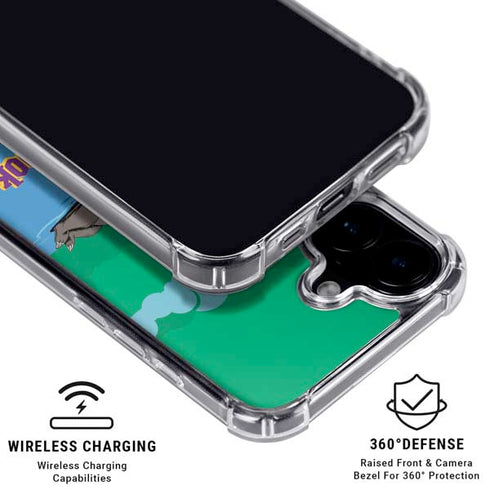 Disney Jungle Book Mogli and Baloo Swim iPhone 16 MagSafe Case