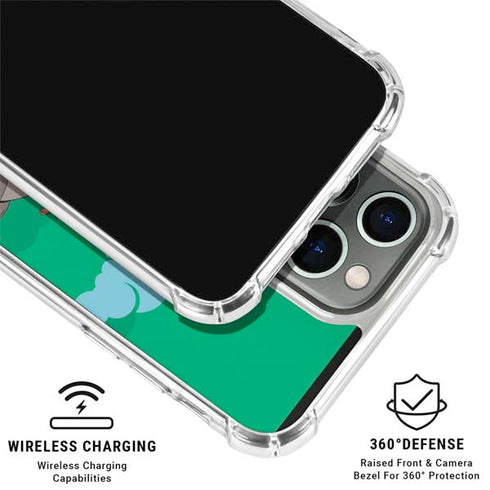 Disney Jungle Book Mogli and Baloo Swim iPhone 16 Pro Clear Case