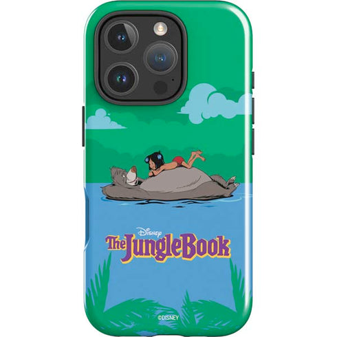 Disney Jungle Book Mogli and Baloo Swim iPhone 16 Pro Impact Case