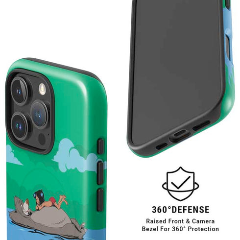 Disney Jungle Book Mogli and Baloo Swim iPhone 16 Pro Magsafe Impact Case
