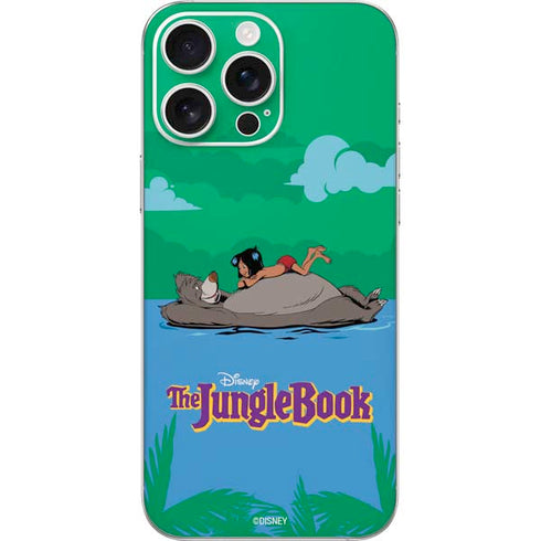 Disney Jungle Book Mogli and Baloo Swim iPhone 16 Pro Max Skin
