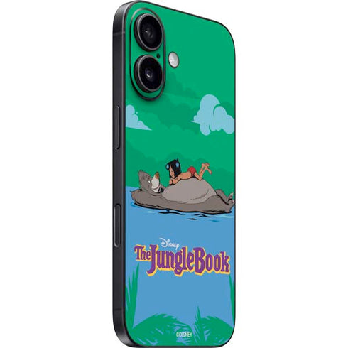 Disney Jungle Book Mogli and Baloo Swim iPhone 16 Skin