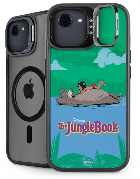 Disney Jungle Book Mogli and Baloo Swim iPhone 16e Kickstand Case