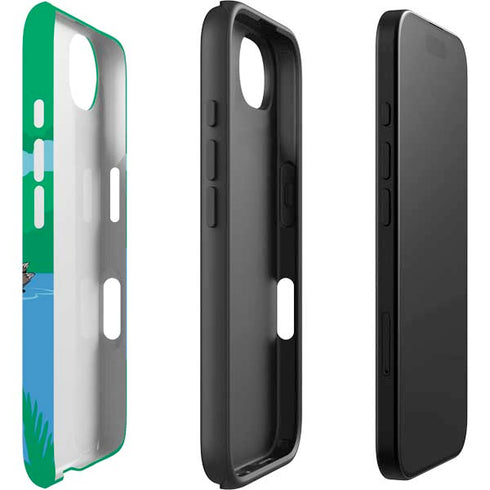 Disney Jungle Book Mogli and Baloo Swim iPhone 16e Impact Case