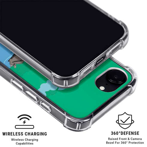 Disney Jungle Book Mogli and Baloo Swim iPhone 16e MagSafe Case