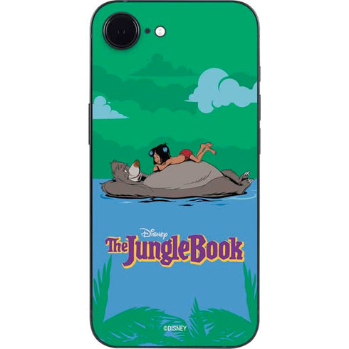 Disney Jungle Book Mogli and Baloo Swim iPhone 16e Skin