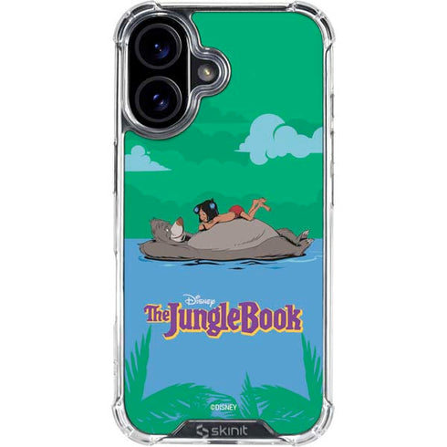 Disney Jungle Book Mogli and Baloo Swim iPhone 17 Clear Case