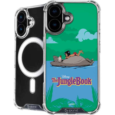 Disney Jungle Book Mogli and Baloo Swim iPhone 17 MagSafe Case