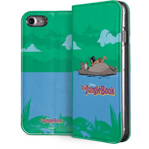 Disney Jungle Book Mogli and Baloo Swim iPhone 7 Folio Case