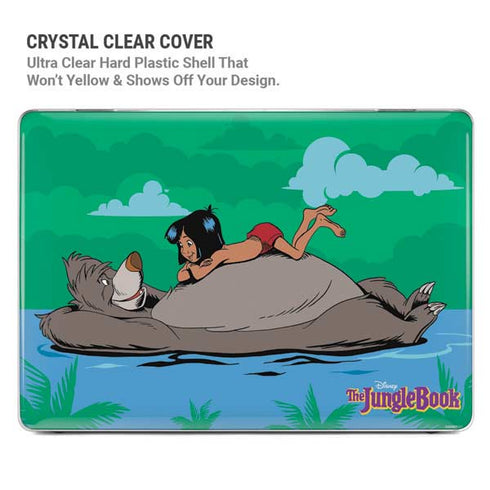 Disney Jungle Book Mogli and Baloo Swim MacBook Pro 14in (2021-24) Case plus Skin