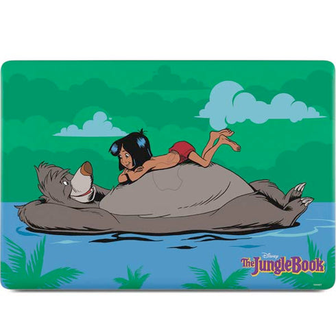 Disney Jungle Book Mogli and Baloo Swim MacBook Skins