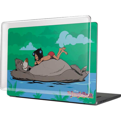 Disney Jungle Book Mogli and Baloo Swim MacBook Cases
