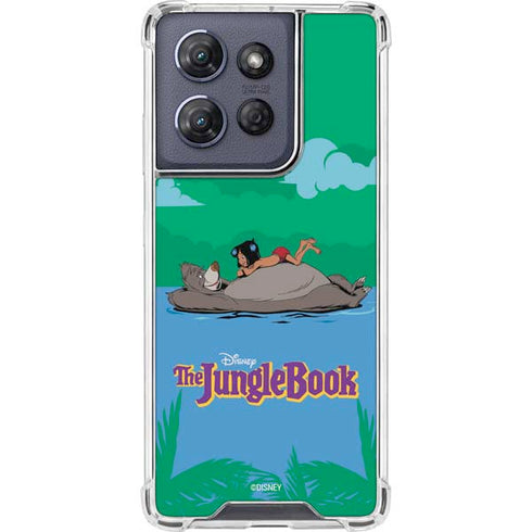 Disney Jungle Book Mogli and Baloo Swim Moto G 5G (2025) Clear Case