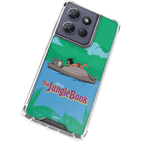 Disney Jungle Book Mogli and Baloo Swim Moto G Play 5G (2025) Clear Case