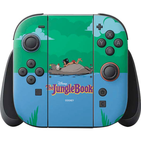 Disney Jungle Book Mogli and Baloo Swim Nintendo Skins