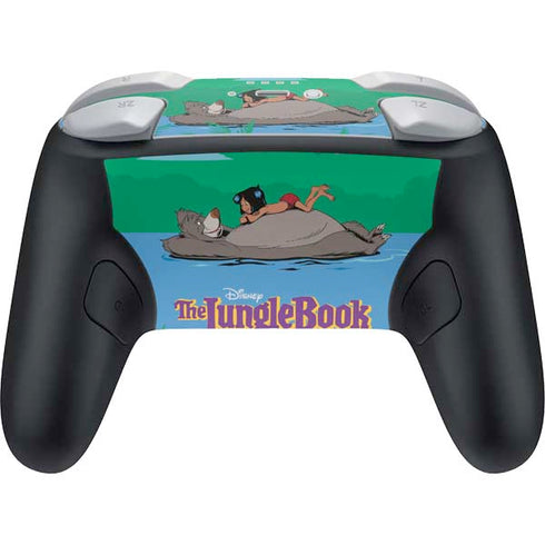 Disney Jungle Book Mogli and Baloo Swim Nintendo Switch 2 (2025) Pro Controller Skin