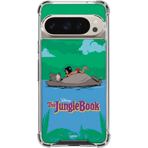 Disney Jungle Book Mogli and Baloo Swim Pixel 9/9 Pro Clear Case