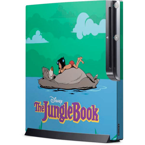 Disney Jungle Book Mogli and Baloo Swim Playstation 3 & PS3 Slim Skin