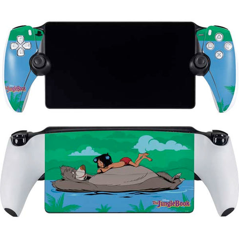 Disney Jungle Book Mogli and Baloo Swim PlayStation PS5 Skins