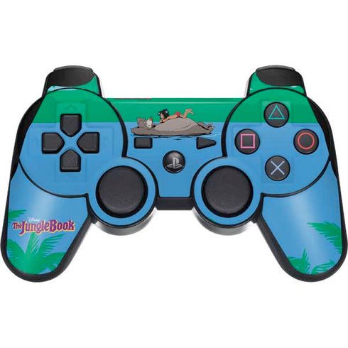 Disney Jungle Book Mogli and Baloo Swim PS3 Dual Shock wireless controller Skin