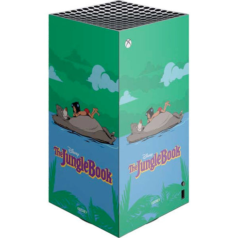 Disney Jungle Book Mogli and Baloo Swim XBox Series X Digital Edition Console Skin