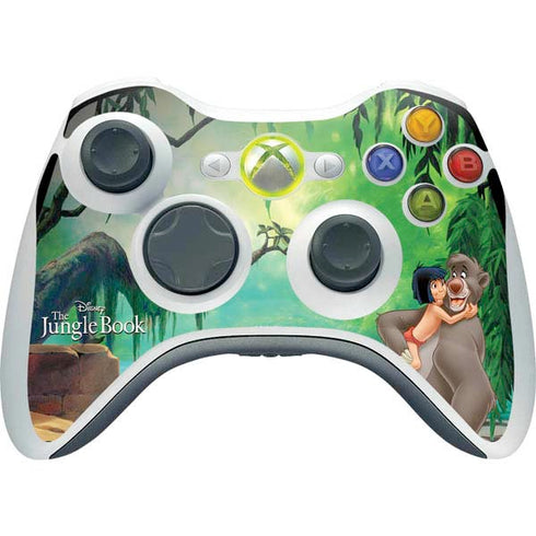 Disney Jungle Book Mogli and Baloo Xbox 360 Wireless Controller Skin