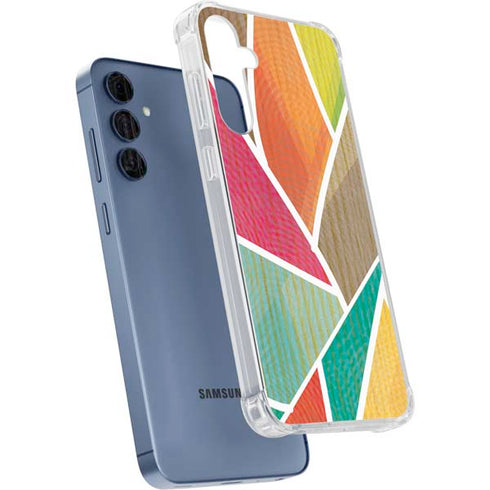 Mojito 01 70s Inspired Galaxy A55 5G Clear Case