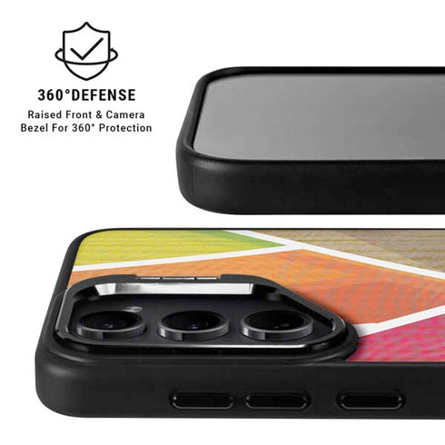 Mojito 01 70s Inspired Galaxy S25 Kickstand Case