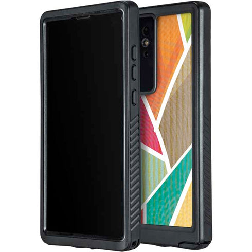 Mojito 01 70s Inspired Galaxy S24 Ultra Waterproof Case