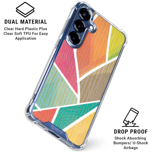 Mojito 01 70s Inspired Galaxy S25 Clear Case