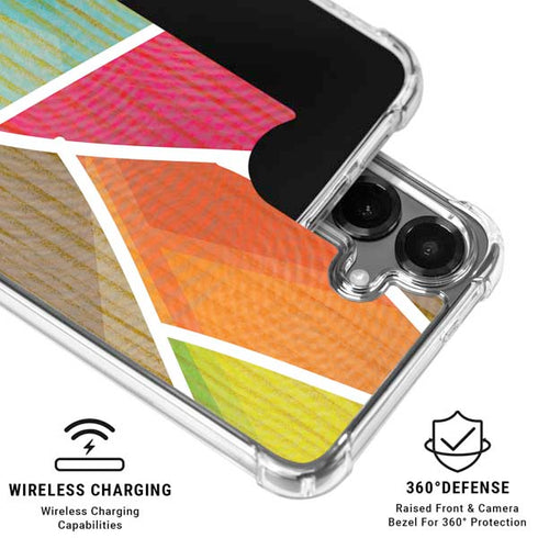Mojito 01 70s Inspired Galaxy S26 Plus Clear Case
