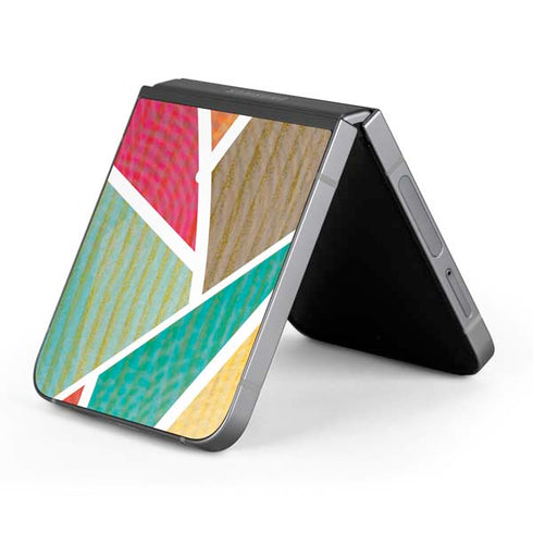 Mojito 01 70s Inspired Galaxy Z Flip6 Skin