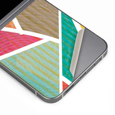 Mojito 01 70s Inspired Galaxy Z Flip6 Skin