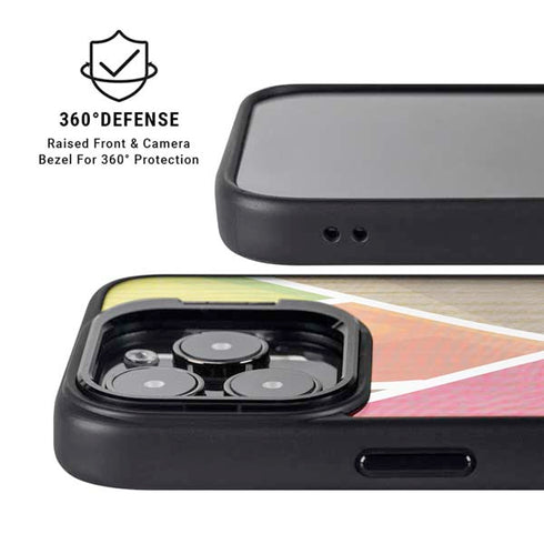 Mojito 01 70s Inspired iPhone 14 Pro Max Kickstand Case