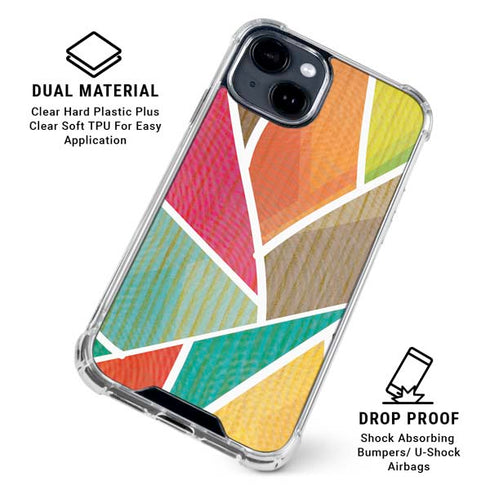 Mojito 01 70s Inspired iPhone 15 Clear Case