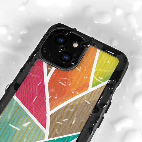 Mojito 01 70s Inspired iPhone 15 Plus Waterproof Case