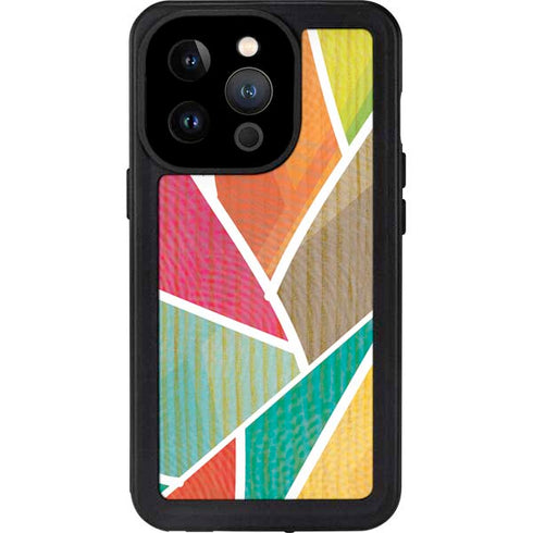 Mojito 01 70s Inspired iPhone 15 Pro Waterproof Case