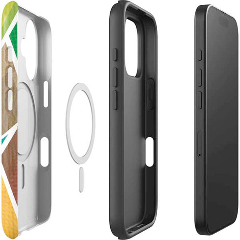 Mojito 01 70s Inspired iPhone 16 Magsafe Impact Case