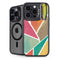 Mojito 01 70s Inspired iPhone 16 Pro Max Kickstand Case