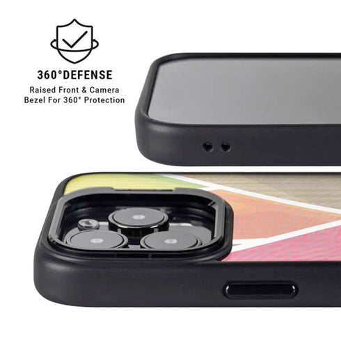 Mojito 01 70s Inspired iPhone 16 Pro Max Kickstand Case