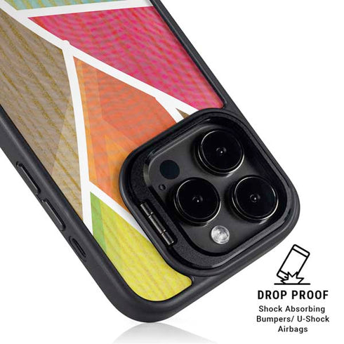 Mojito 01 70s Inspired iPhone 16 Pro Max Kickstand Case
