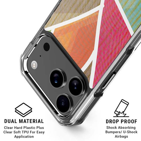 Mojito 01 70s Inspired iPhone 18 Pro Clear Case