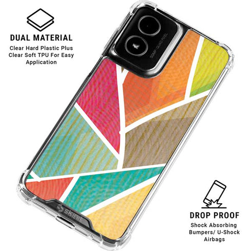 Mojito 01 70s Inspired Moto G Power 5G (2024) Clear Case