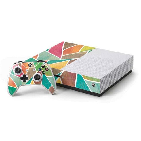 Mojito 01 70s Inspired Xbox One S Console and Controller Bundle Skin