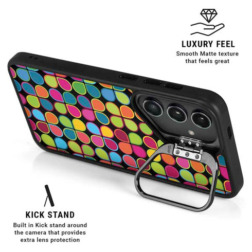 Mojito 04 70s Inspired Galaxy S25 Kickstand Case